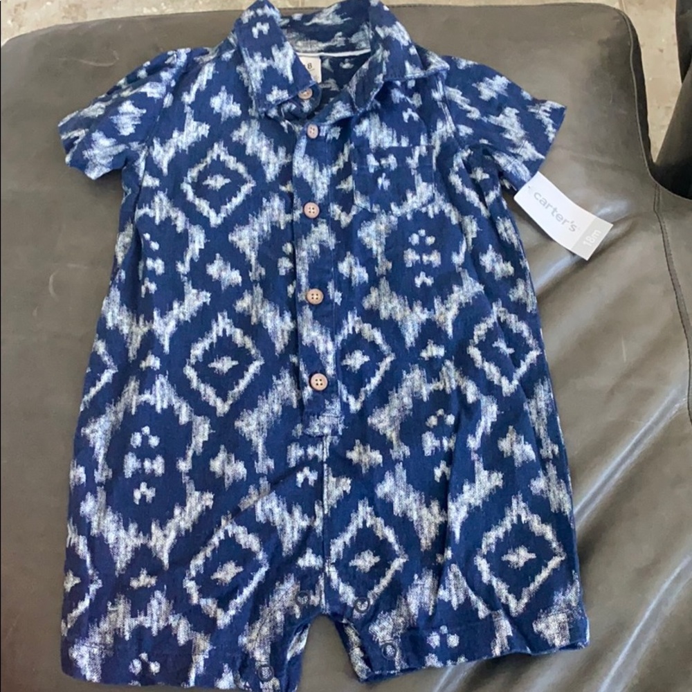 Carters short onsie